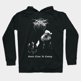 Black Metal Christmas Hoodie